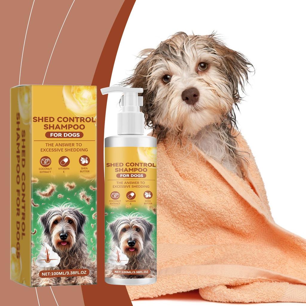 Deodorant Shampoo For Dogs Suitable For All Dogs, Cleans Hair And Deodorizes Tear Free Pet Friendly Shampoo, 100ML