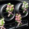 Tulip Bouquet Car Air Freshener For Air Vent Mounted Parfum Flavoring For Auto Interior Accessories T8q4