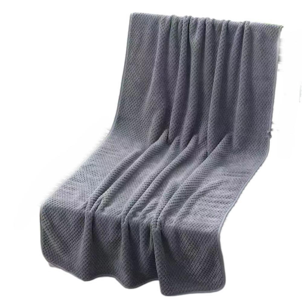 Coral Fleece Adult Bath Towel Thickenin Shower Towel Skin-Friendly Bath Wiping  for Men and Women