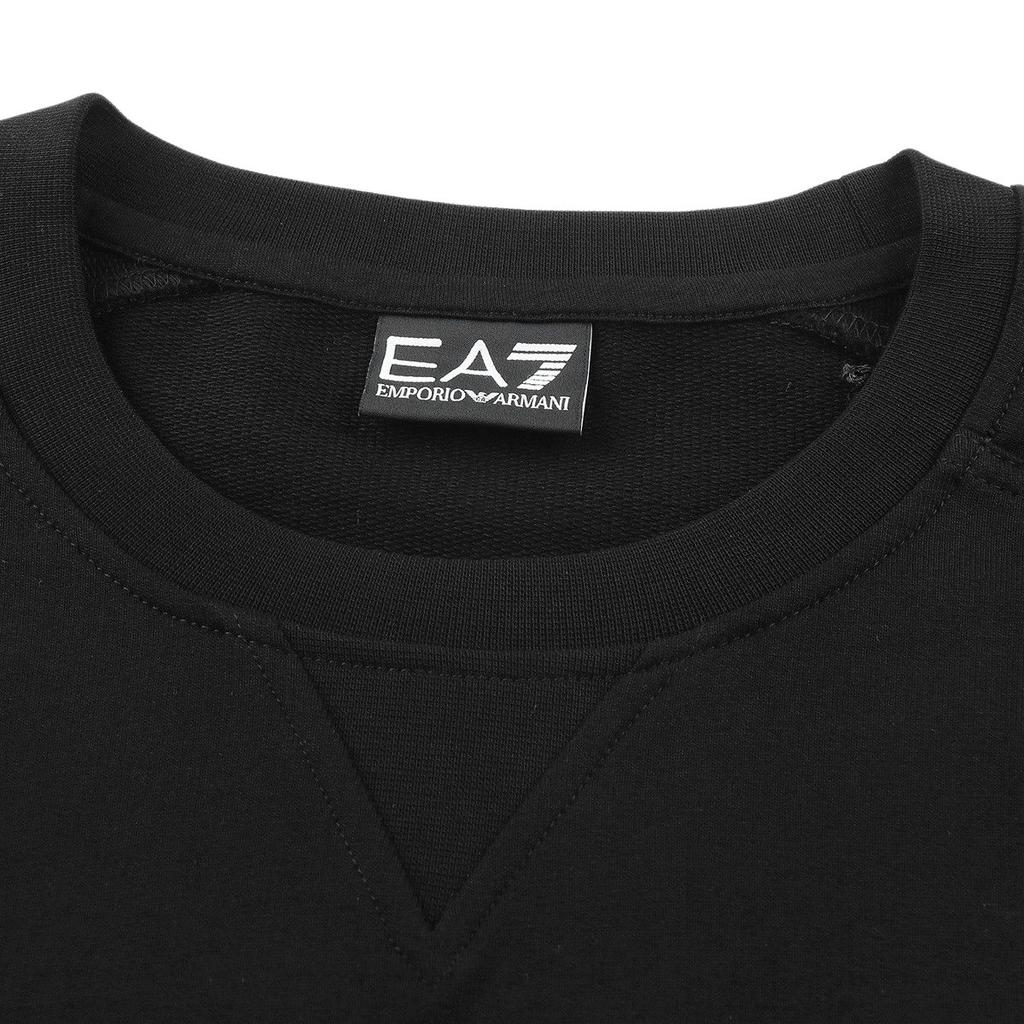 Emporio Armani EA7 FW25 Свитшот с круглым вырезом с длинным рукавом Мужской свитшот 7M000902-AF13512-UC001