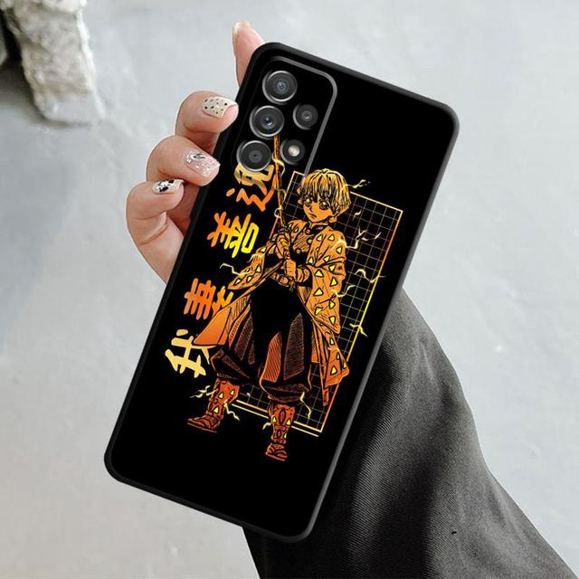 Чехол для телефона Demon Slayer Nezuko Tanjirou Eye для Samsung Galaxy A14 A73 A53 A71 A51 A31 A33 A22 A12 A21s A13 A32 A52s A72 A52 A23