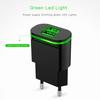 LED 2A USB Charger EU Plug Adapter + Type C Fast Charger USB for OnePlus 6 5t 3t LG G7 V30 G6 G5 Q6 Q8 ThinQ ,Nintendo Switch