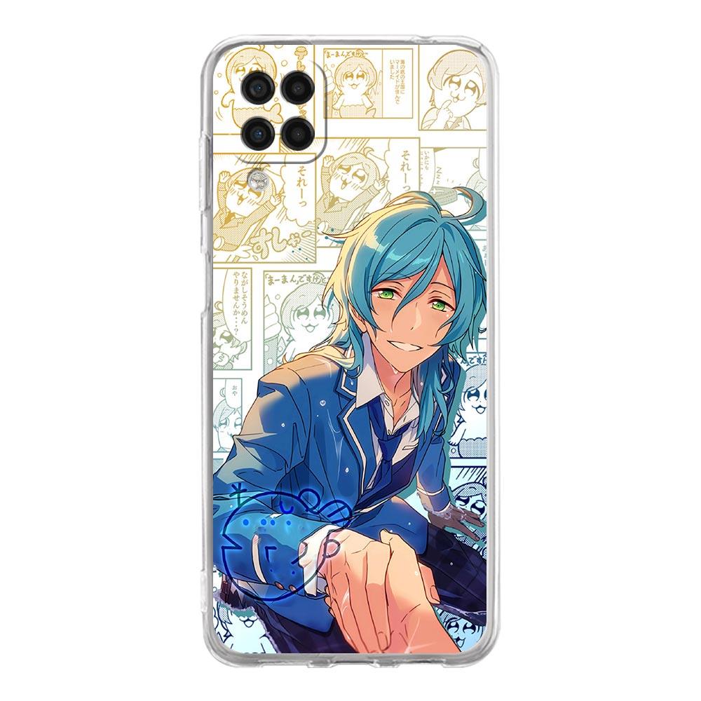 Мультяшный Чехол для Телефона Ensemble Stars Для Samsung A13 A33 A73 A53 A23 A51 A71 A21S A12 A11 A31 A41 A03S A22 A52 A32 5G Прозрачный Чехол