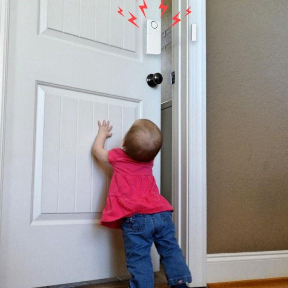 Convenient Door Window Sensor Alarm Fashionable Magnetic Burglar Alarm Door Opening Sensor  Bedroom