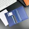 Multi-Card Slot Leather Passport Protection Book: PU Leather Multi-Functional Travel Passport Holder