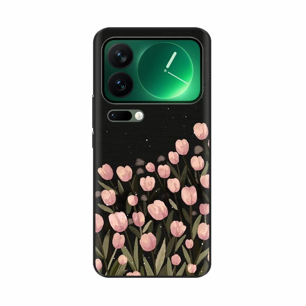 Для Xiaomi 17 Pro Max 17 Pro Чехол Модный узор Девушка Мягкий чехол для телефона для Xiaomi Mi 17 Mi17 Pro Max Задняя крышка Ударопрочный Чехол