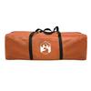 Tunnel Tent for 4 Persons Grey and Orange Waterproof