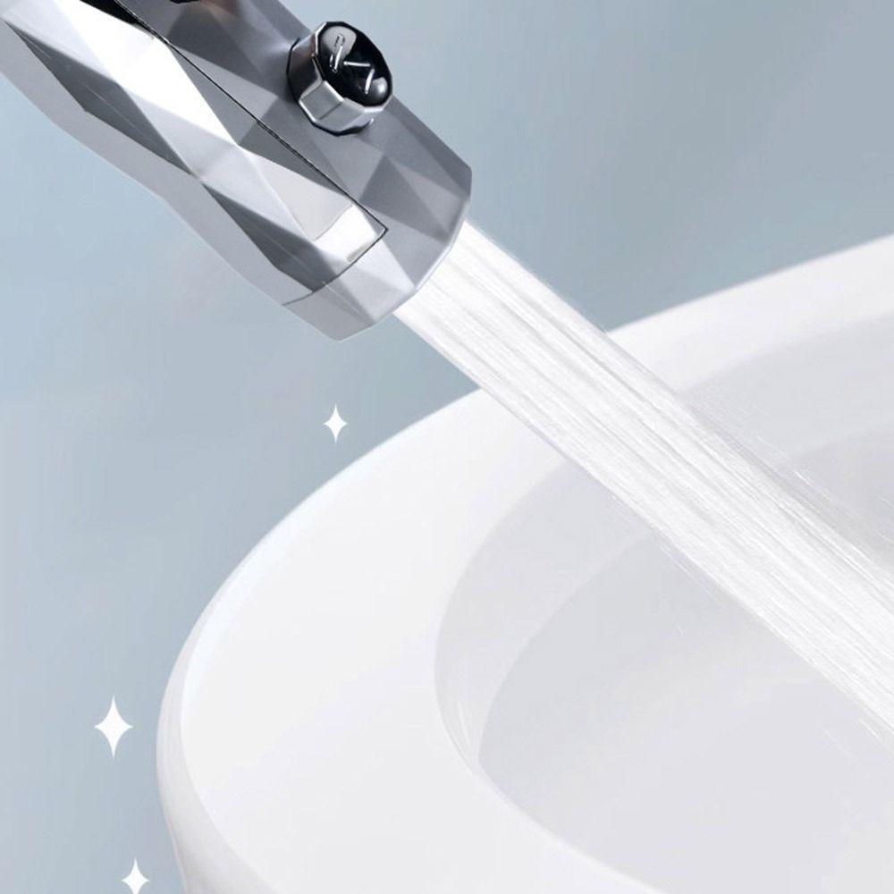 High Pressure Hand Held Shower Head Creative Fashion Handheld Showerhead Round Rainfall Shower Sprayer