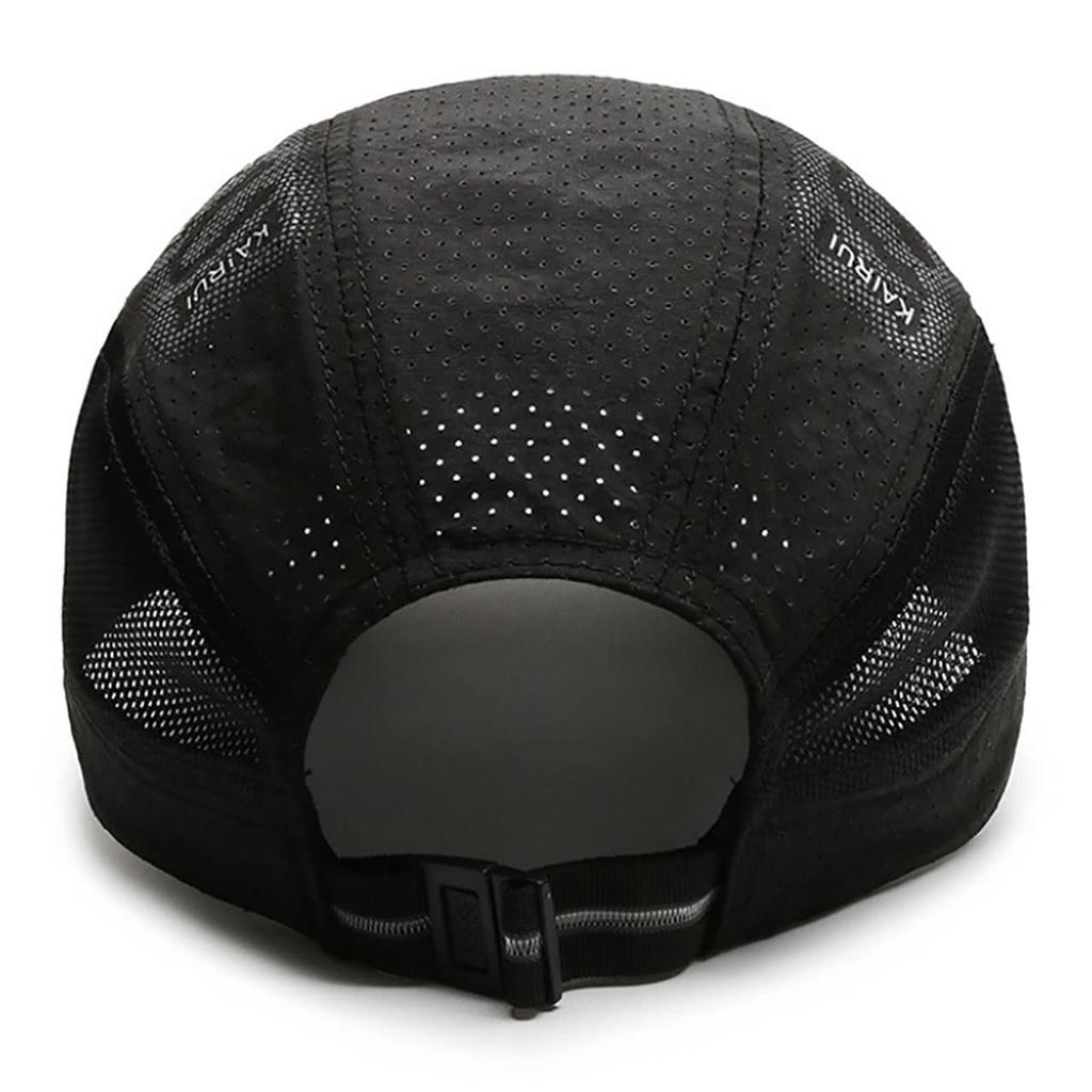 Кепка охотничья сетчатая WHITE FANG для Quick CA465 Спорт, Бег, Легкая, Быстросохнущая, Мужская (Темно-серый)