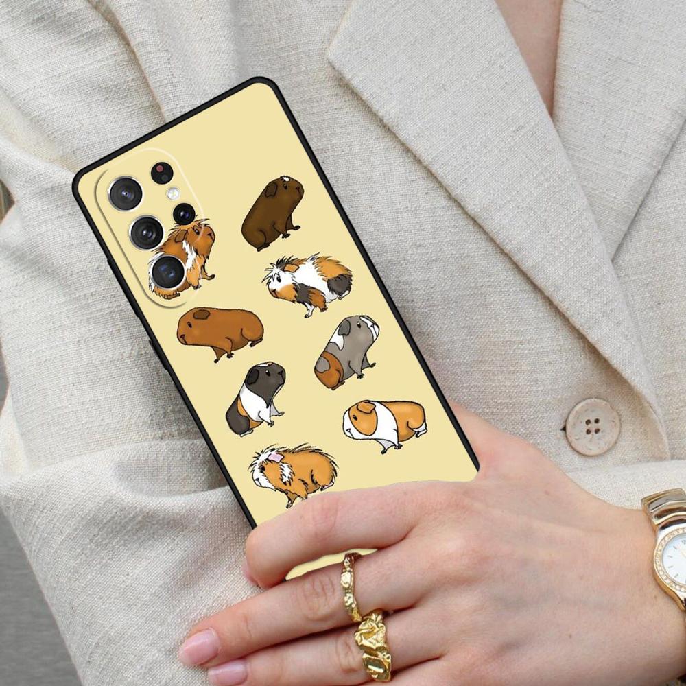 squirrel Guinea Pig Mouse Cell Phone Case for Samsung Galaxy S26 Ultra S25 S24 S23 S22 S21 S20 Note10 Cover