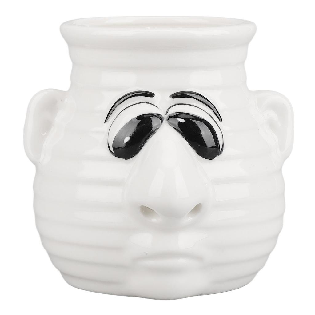 Egg Separator Funny Snot Nose Easy Operation Durable Ceramic Time Saving Egg White Separator for Egg Kitchen