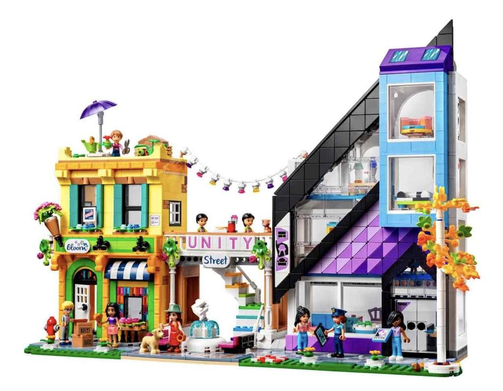 LEGO Friends Heartlake City Flower Shop and Design Studio 41732 Toy Blocks Present Pretend Play Town Building Girls Ages 12 and Up