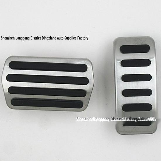 Подходит для XC40 Нержавеющая сталь Противоскользящие педали акселератора и тормоза