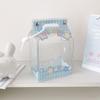 Transparent Doll Protector Case PVC Material Hanging Storage Bag  Kids Student Gift
