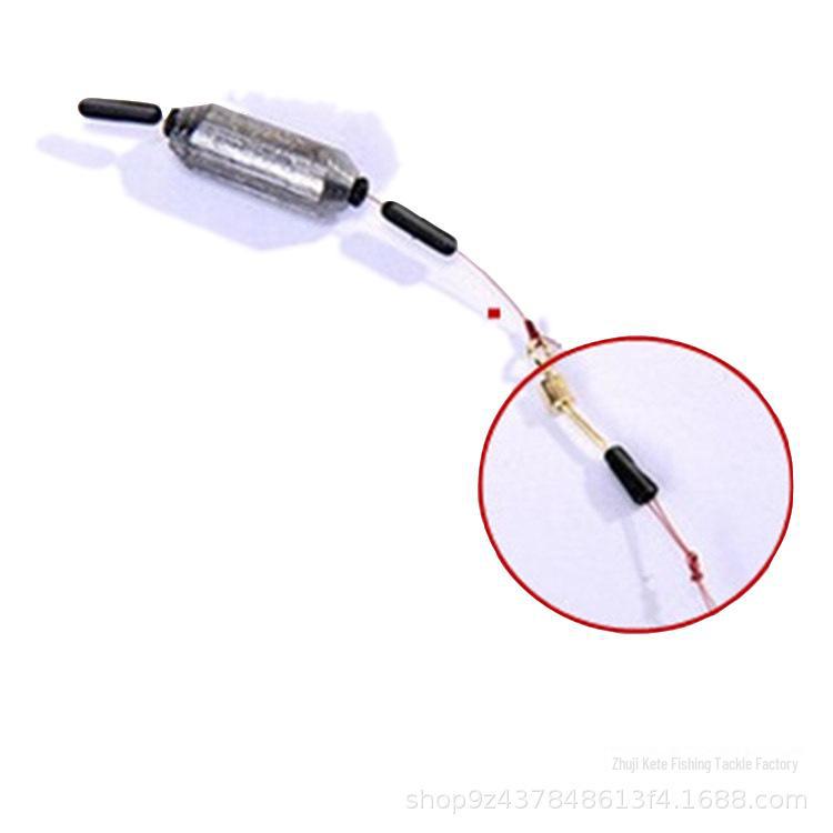 Quick Clip Anti-Tangle Swivel Connector with Eight-Shaped Ring and Opening Pin for Fishing