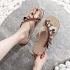 Handmade Slipper Women's Summer Bohemian Fashion Flowing Flat Beach Shoes