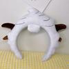 Anime Super Cute Crab Headband New Dinosaur Design Hairband Hair Clip Accessory for Women and Men Funny Cartoon Style