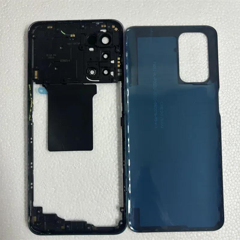 Для Oppo 54 5G / 74 5G Передняя средняя рамка корпуса Аккумулятор Задняя крышка Корпус Чехол Запасные части