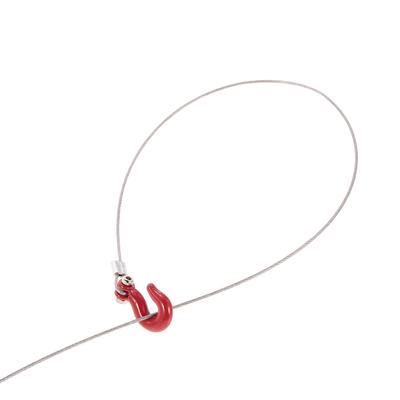 1/10 RC прицепной крюк, серьга буксировочной цепи для осевого гусеничного автомобиля SCX10 TF2