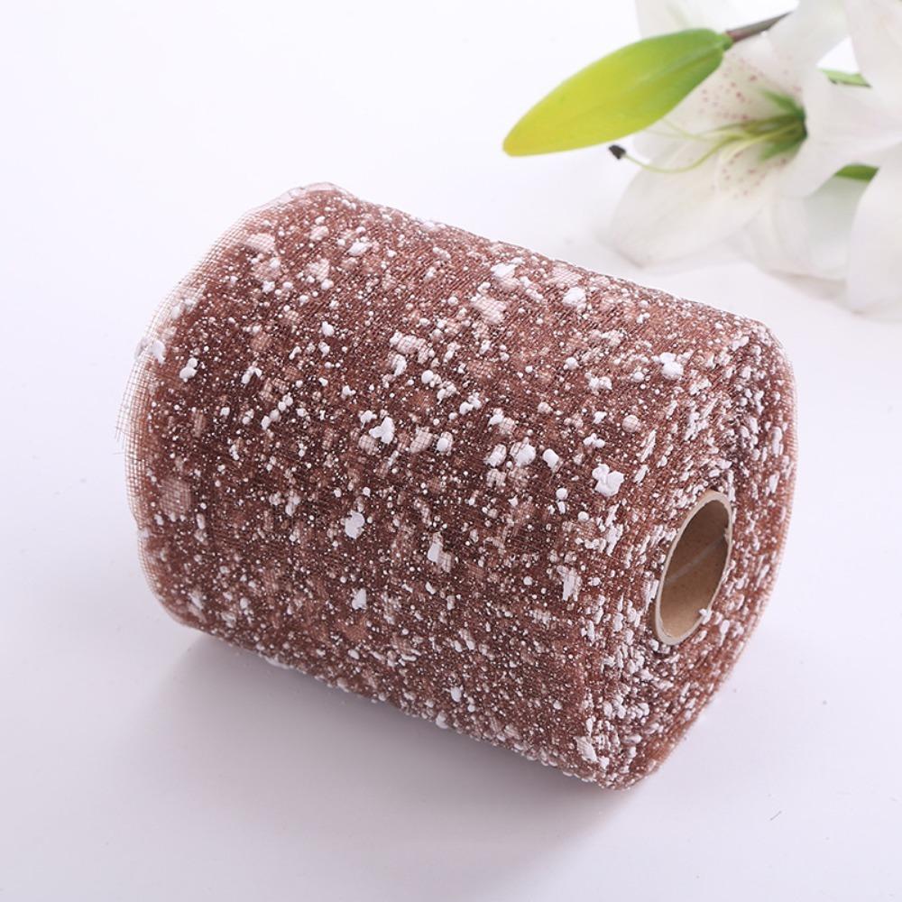 Бумага для упаковки пряжи ручной работы, марля, сетка из пряжи Snow Point, новая упаковочная бумага со снежинками