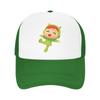 Adult Pocoyoed Friends Super Hero Friends  Trucker Caps Mesh Baseball Caps Polyester Hat Sun Caps Breathable Racing Cap