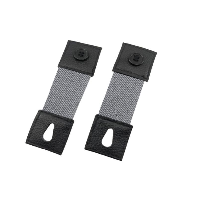 Регулируемые эластичные повязки на рукава рубашки с нескользящими держателями манжет - Застежка на фиксированную пуговицу для мужской формальной и повседневной одежды