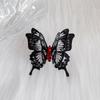Преувеличенное индивидуальное кольцо с бабочками в стиле панк, многослойное отверстие, регулируемое кольцо Spice Girl, крутое кольцо, ювелирные изделия, эстетические аксессуары