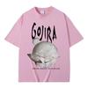 Французская метал-группа Gojira From Mars To Sirius Flying Whales Музыкальный альбом Графическая футболка Мужская Женская Винтажные Готические Рок Футболки