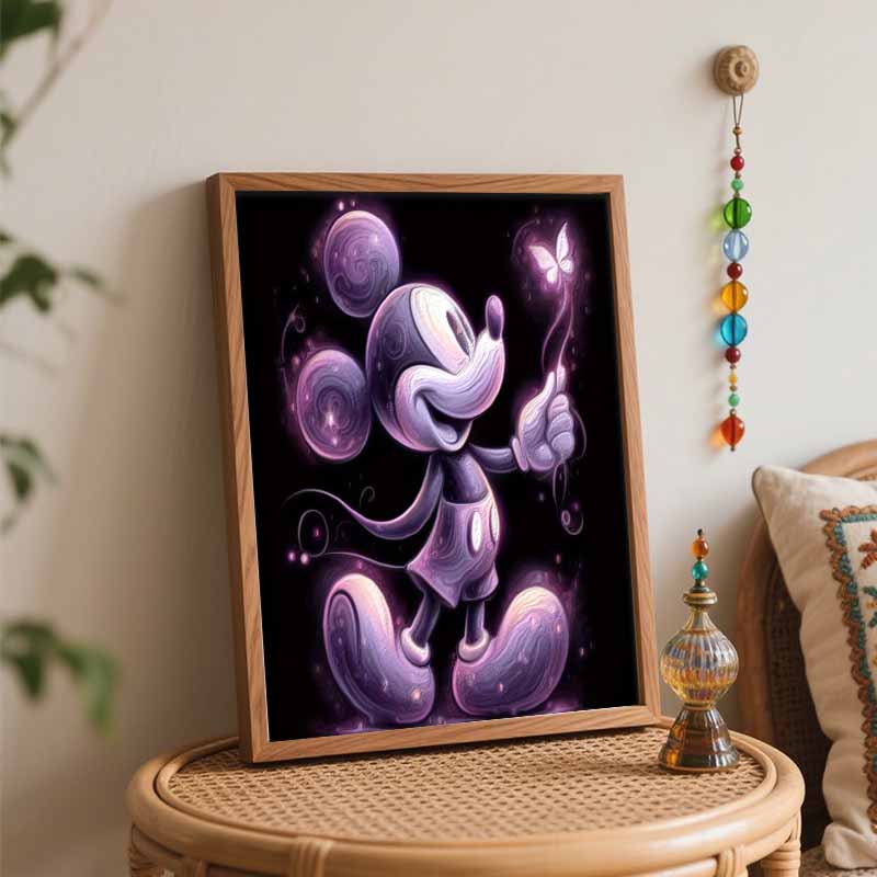 Disney Набор для рисования Микки Маус Sparkle Art Масляные краски Точки Декор для дома и стен