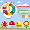 Super Theme Red Yellow Green Star Cloud Mushroom Foil Balloon Garland Baby Shower Kids Birthday Party Decoration Supp