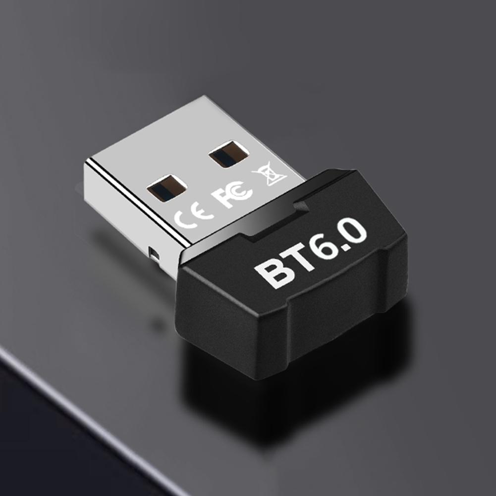 BT 6.0 Adapter USB BT 6.0 Dongle Plug & Play Wireless BT Transmitter Receiver for PC Speaker Wireless Mouse Keyboard