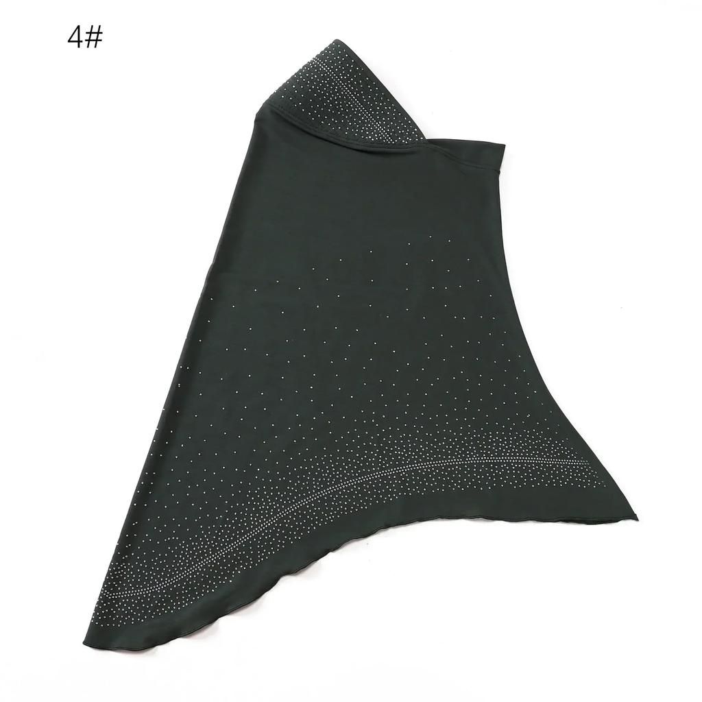 Рамадан мгновенный хиджаб женский мусульманский шарф цепочка платок обертывания эластичный головной убор шея шали Амира исламская молитва хиджабы тюрбан