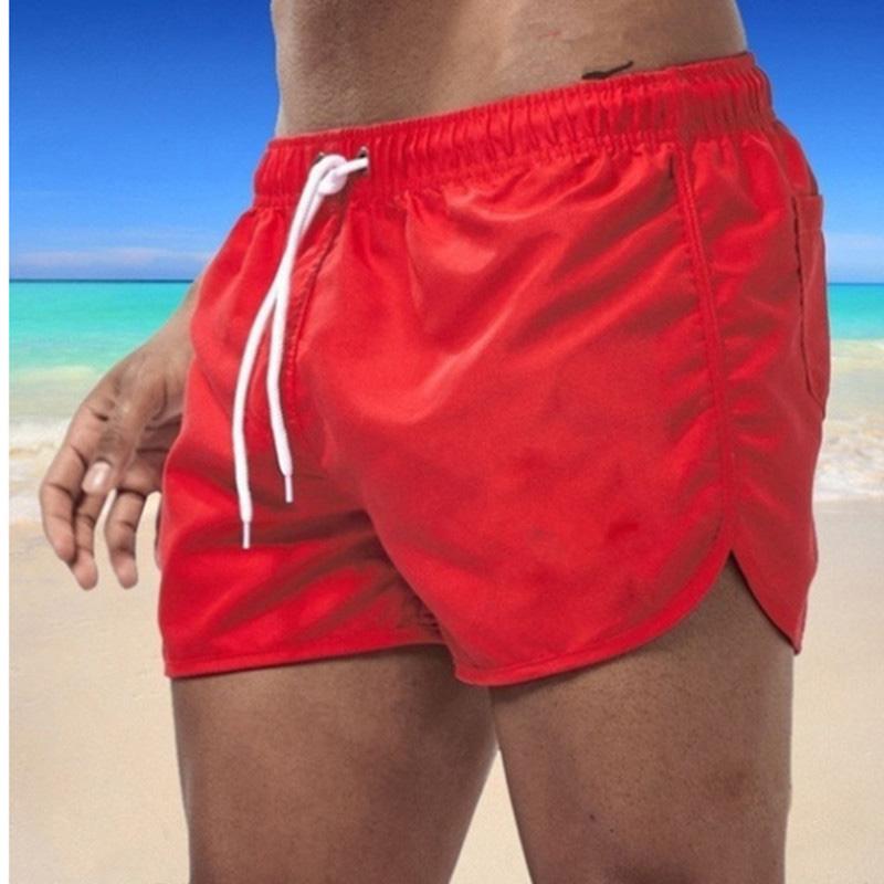 Summer Men's Quick-Drying Swim Trunks Sports Pants Swimwear Beach Shorts Jogging Shorts