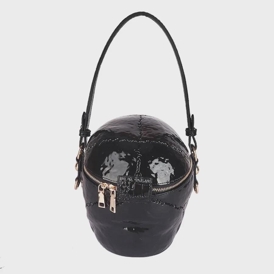 Сумка-мессенджер с 3D-черепом на Хэллоуин 2024 года – повседневная мода унисекс