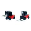 TOMIX N Gauge Forklift, Orange, Set of 2, 3518, Model Railroad Supplies
