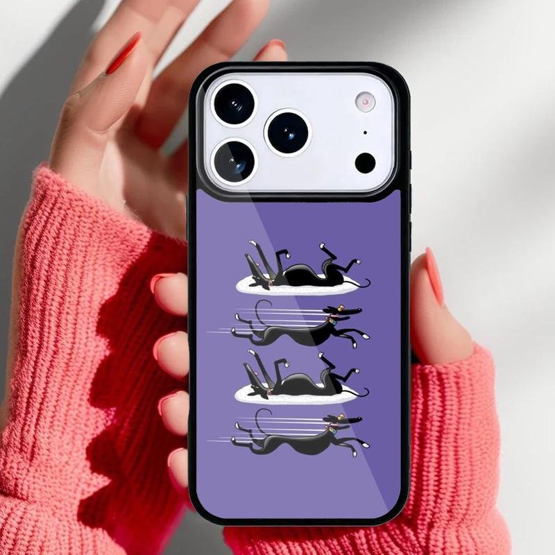 Чехол для телефона с борзой для iPhone 17 16 15 14 13 Pro Max Задняя крышка для 12 11 Pro Coque