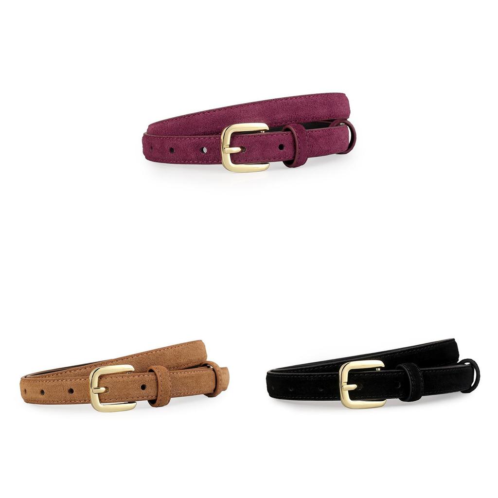 Women Leather Belt With Alloy Buckle For Business And Casual Wear