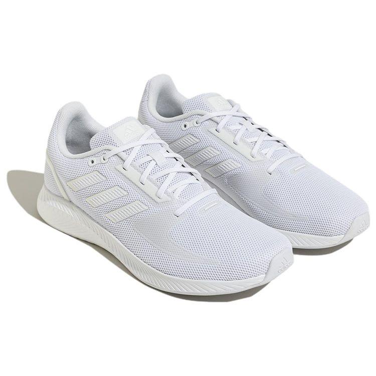Adidas Comfortable Non-Slip Durable Lightweight Low-Top Casual Running Shoes Men Shoes White Gray GW1903