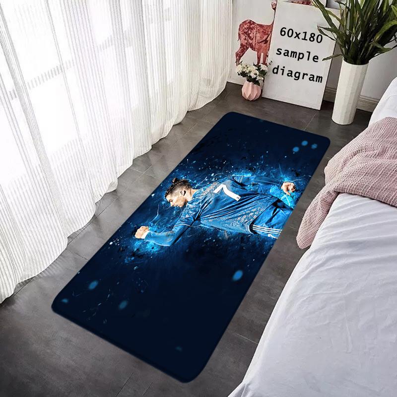 Foot Rug Welcome Floor Mat for Entryway Bathroom Mats C-CR7 Hallway Carpet Kitchen Cristiano Ronaldos Rugs Fluffy Home Decor