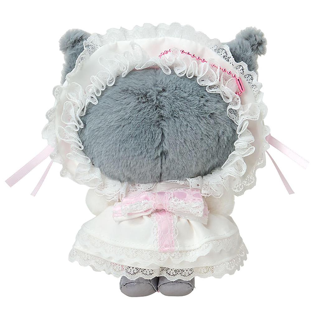 Sanrio Mascot Holder Ages 6 and 010219 (White Frill) Kuromi, Up,