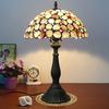 Ракушка Тиффани настольный светильник прикроватная лампа декор комнаты витражное стекло Luminaria для дома спальня прикроватная тумбочка настольный светильник