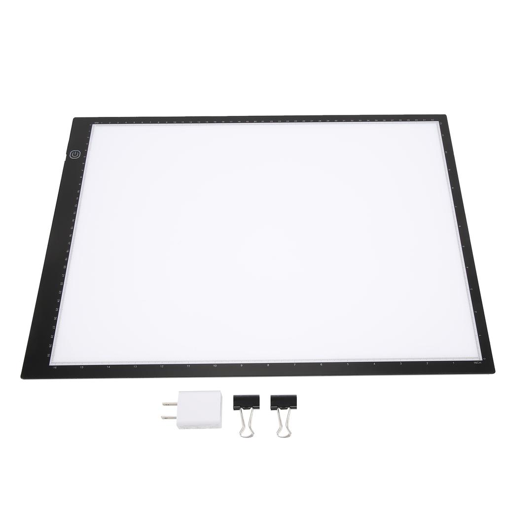 Light Pad A3 Dimmable USB Powered LED Light Table for Painting Tracing Copying
