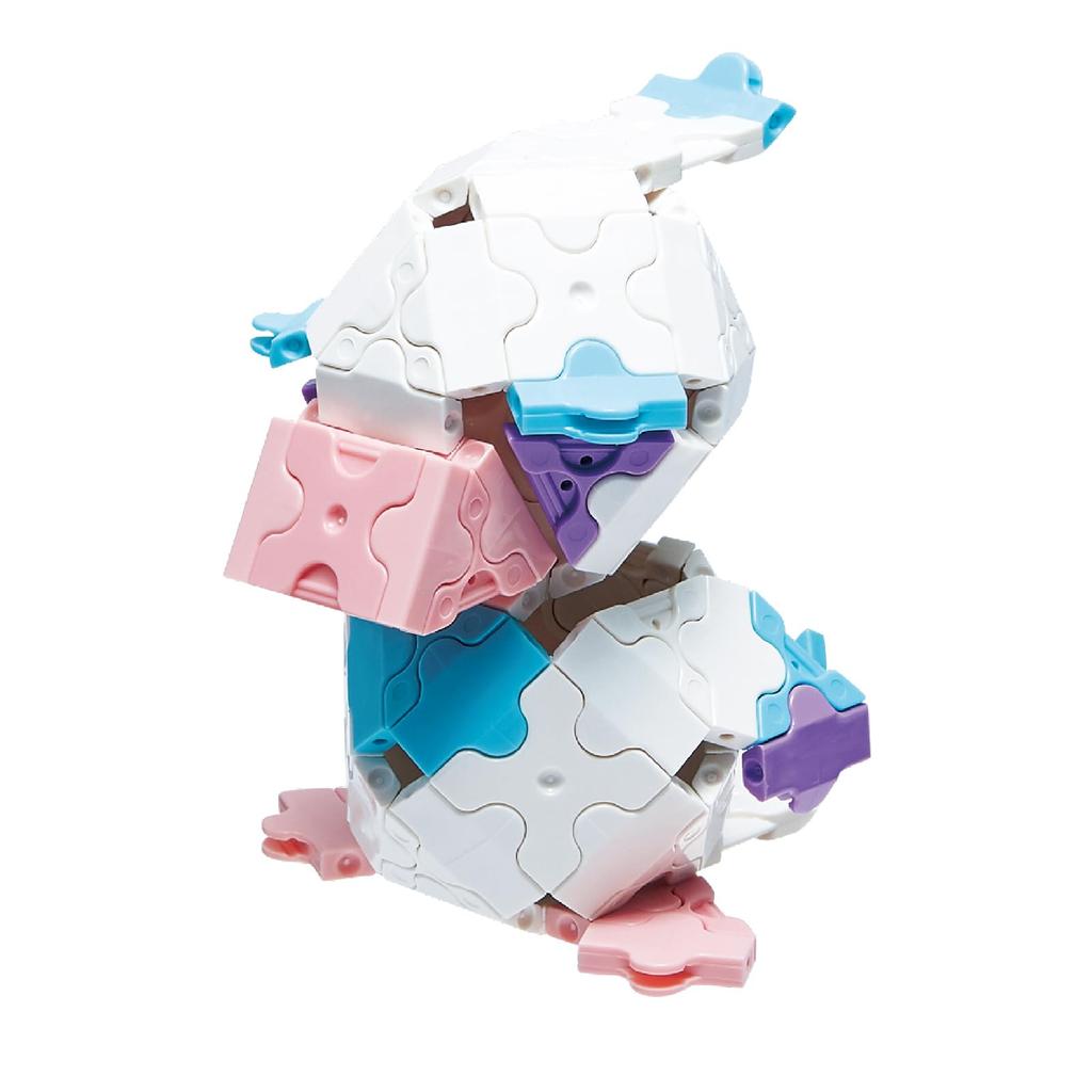 Пластиковый контейнер Yoshiritsu LaQ Sweet Collection Twinkle Castle L009197 Ver. (700 шт.) [Новые характеристики]
