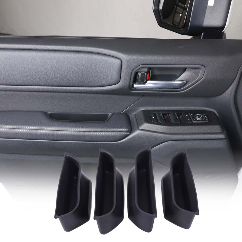Для Toyota Land Cruiser Prado J120 J150 J250 2003- 2024+ Бокс для хранения в двери Передняя Задняя Ручка двери Поднос-органайзер на подлокотник