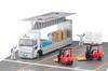 TOMYTEC The Truck Collection Truck Collection Logistics Site Wing Van Set G Vantech