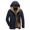 Winter New Men's Cotton-padded Clothes Outdoor Velvet Thickened Cold-proof and Warm Casual Large-size Cotton-padded Jackets