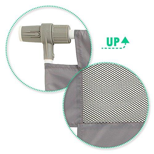 Nishimatsuya Simple Baby Fence S Серый 1 шт [SmartAngel] (х 1)