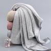 70x140cm Bamboo Charcoal Coral Velvet Bath Towel for Adult Soft Absorbent Microfiber Fabric Towel Household Bathroom Towel
