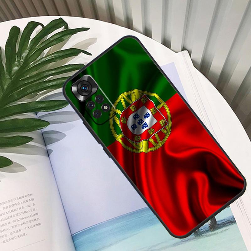 Чехол Флаг Португалии Для Xiaomi Redmi Note 13 10 11 12 14 15 Pro Plus Чехол Для Redmi 15C 12C 13C 14C 10C 15