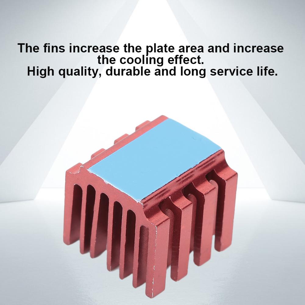 10 pcs Set Stepper Motor Driver Heat Sink for 3D Printer TMC2100 TMC2208 Stepper Drive